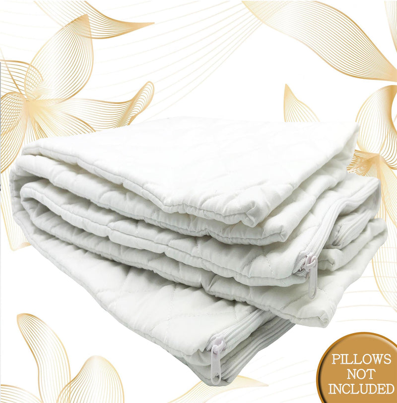 Washable Quilted Pillow Protector - Exclusive Deals - Exclusive Deals