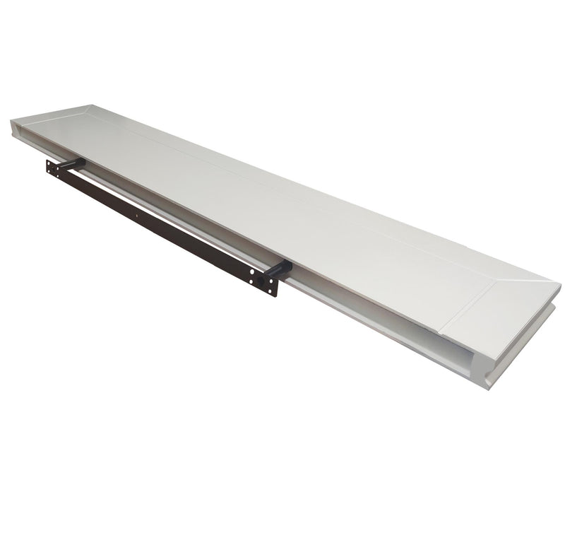 Floating Shelf Classic Off White [118 x 23.5cm] - Exclusive Deals Ltd - Exclusive Deals