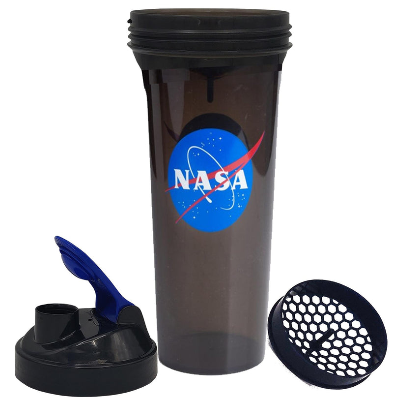 Smart Shake NASA Bottle Meatball Logo Black - Exclusive Deals Ltd - Exclusive Deals