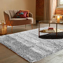 No-Shed Shaggy Rugs with Oeko-Tex Cerificate (safe for babies and pets) Silver / 40 x 60cm (16 x 23.5'') - Exclusive Deals Ltd - Exclusive Deals
