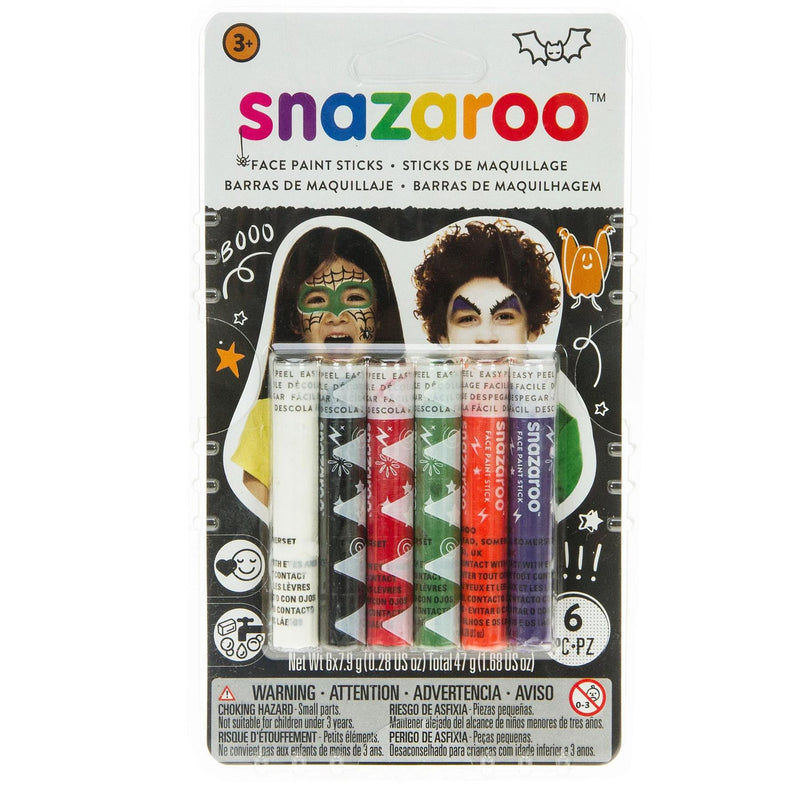 Snazaroo Face Paint Halloween Sticks - Snazaroo - Exclusive Deals