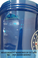 Smart Shake NASA Bottle USA Rocket Blue - Exclusive Deals Ltd - Exclusive Deals