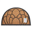 Semi Circle Lovage Coir Door Anti-Slip Household Mat 40 x 60cm - Exclusive Deals Ltd - Exclusive Deals