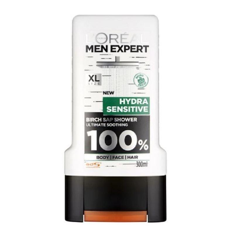 Loreal Men Expert Shower Gel Hydra Sensitive 300ml - Exclusive Deals Ltd - Exclusive Deals