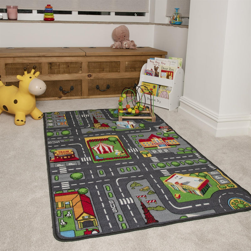 Roseley Children's Playroom Playmat Carpet (80 x 120 CM (2'6" x 4'1")) - Exclusive Deals Ltd - Exclusive Deals