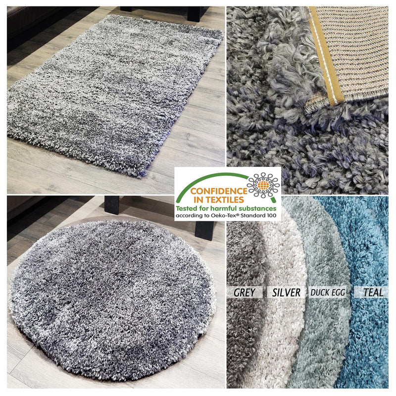 No-Shed Shaggy Rugs with Oeko-Tex Cerificate (safe for babies and pets) - Exclusive Deals Ltd - Exclusive Deals