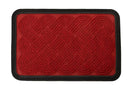 Door Mat Non-Slip Door Rug 40 x 60cm Knot Red - Exclusive Deals Ltd - Exclusive Deals