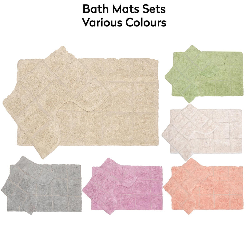Bath Mats Various Colours 45cm x 75cm
