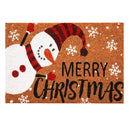 Snowman Coir Door Anti-Slip Household Mat 40 x 60cm - Exclusive Deals - Exclusive Deals
