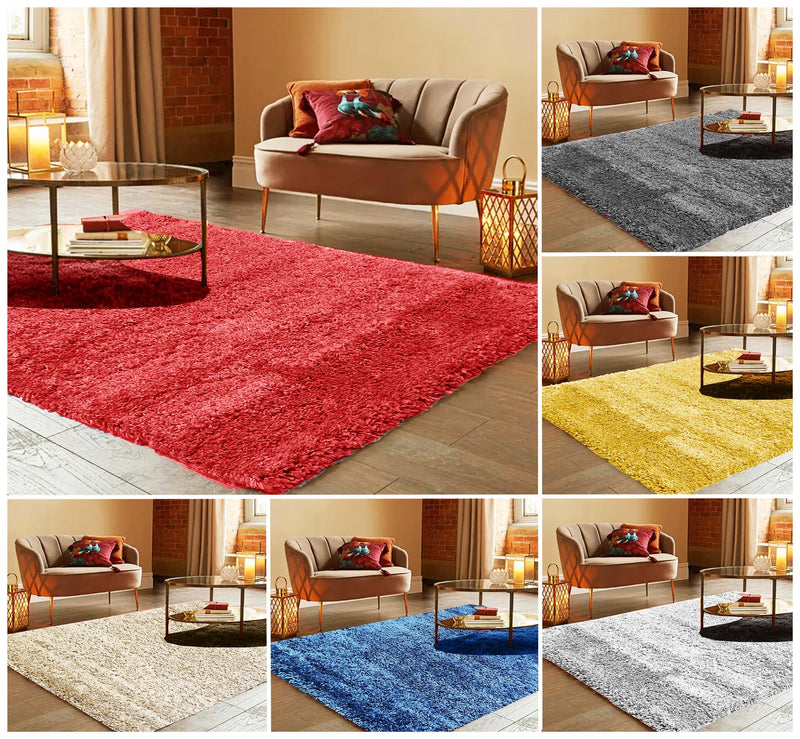 No-Shed Shaggy Rugs with Oeko-Tex Cerificate (safe for babies and pets) - Exclusive Deals Ltd - Exclusive Deals