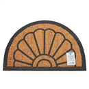 Semi Circle Sun Dial Coir Door Anti-Slip Household Mat 40 x 60cm - Exclusive Deals Ltd - Exclusive Deals