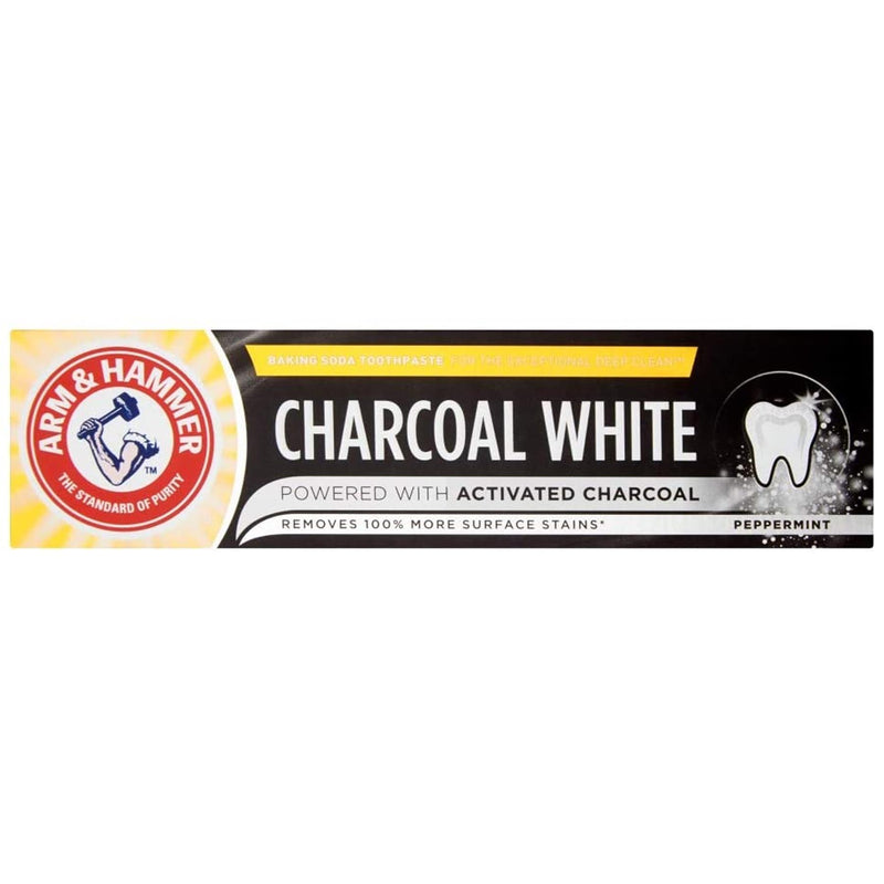 Arm & Hammer Toothpaste Charcoal White 75ml - Exclusive Deals Ltd - Exclusive Deals