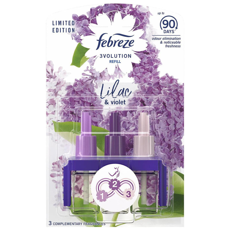 Febreze Ambi Pur 3volution Refill Lilac & Violet 20ml - Exclusive Deals Ltd - Exclusive Deals