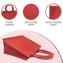 Mini Jute Bags Various Colours (H25xW24) - Exclusive Deals Ltd - Exclusive Deals