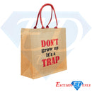 Jute Bag (H30xW29) - Don't Grow Up - Exclusive Deals - Exclusive Deals