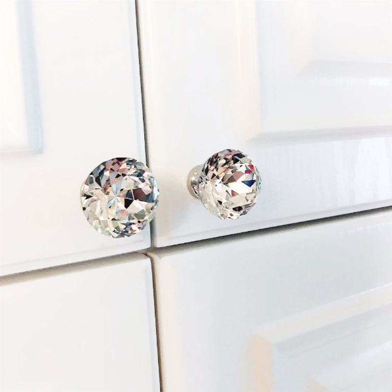 Glass Knob Ball for Door Cabinet x 2 - Exclusive Deals Ltd - Exclusive Deals