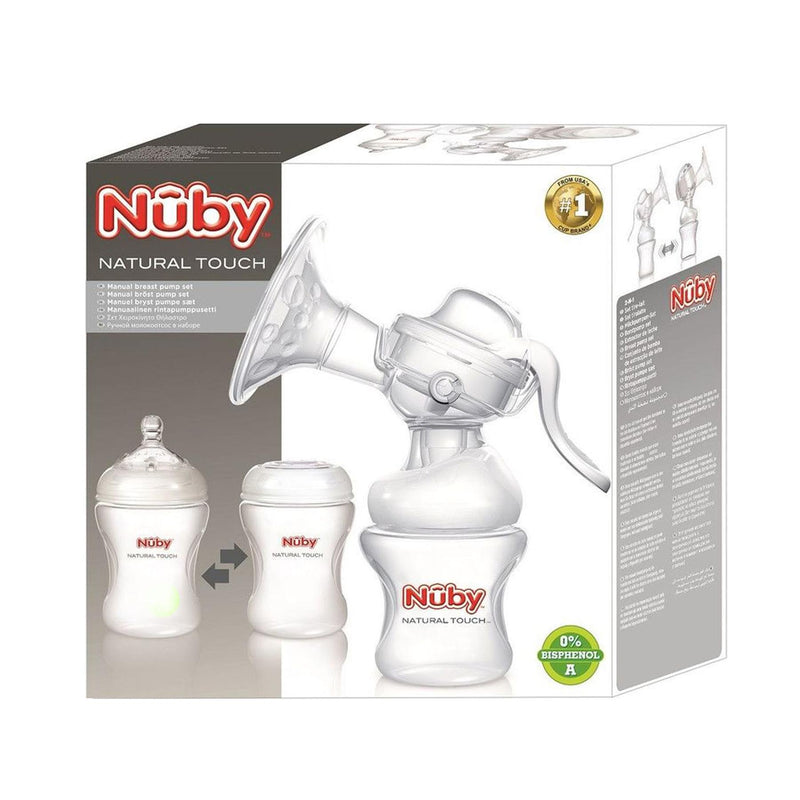 Nuby Softflex 2-N-1Natural Touch Breast Pump - Exclusive Deals Ltd - Exclusive Deals