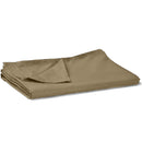 Egyptian Cotton Flat Bed Sheet 400TC Mocha / Single - Exclusive Deals - Exclusive Deals