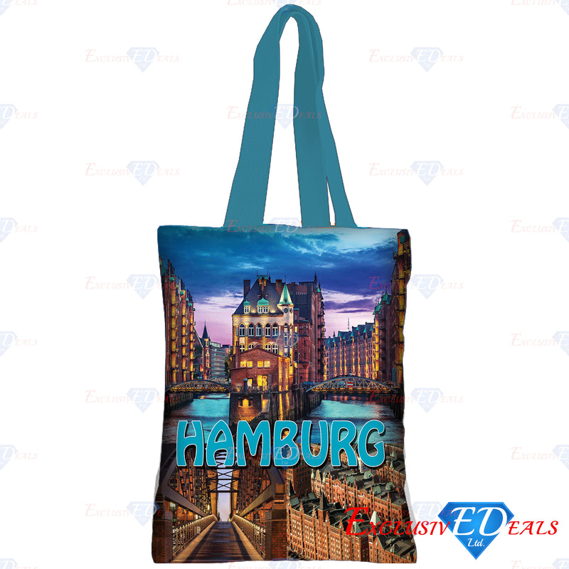 Hamburg Polyester Shopping Bag - Exclusive Deals Ltd - Exclusive Deals