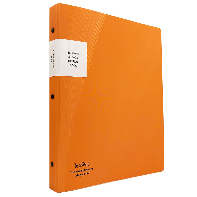 The Elegant Leaves 30P Display Book Orange - Elegant Leaves - Exclusive Deals