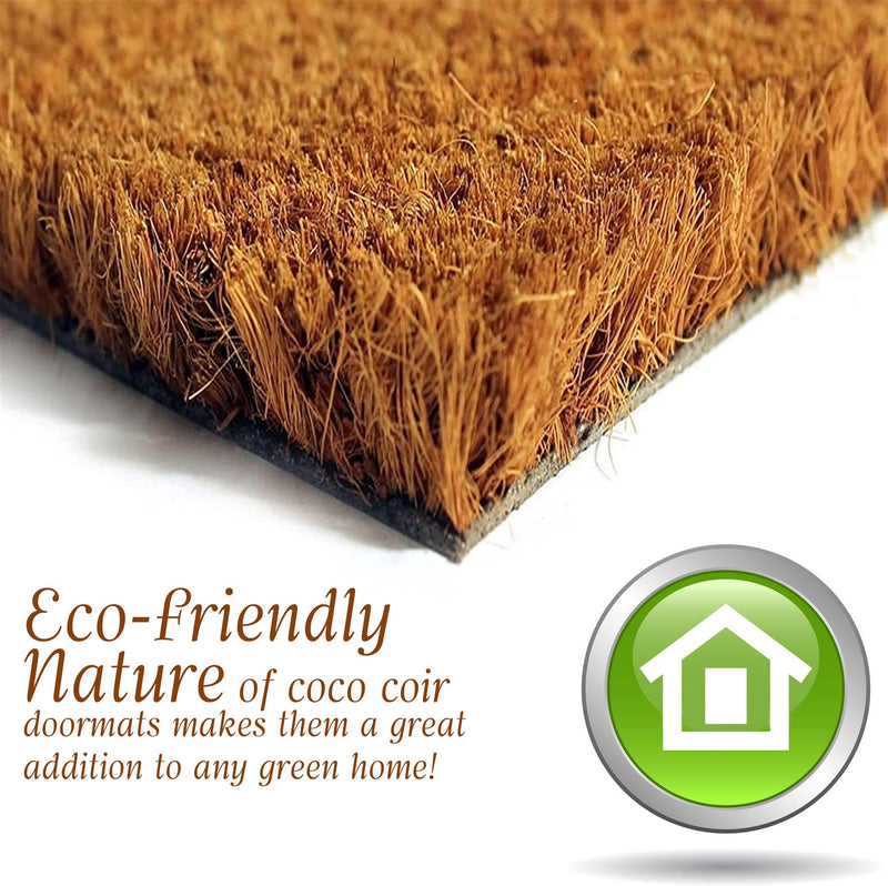 Merry Christmas Coir Door Anti-Slip Household Mat 40 x 60cm - Exclusive Deals - Exclusive Deals