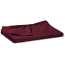 Egyptian Cotton Flat Bed Sheet 400TC Wine / Double - Exclusive Deals - Exclusive Deals