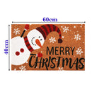 Snowman Coir Door Anti-Slip Household Mat 40 x 60cm - Exclusive Deals - Exclusive Deals