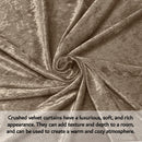 Crushed Velvet Eyelet Curtains - Exclusive Deals - Exclusive Deals