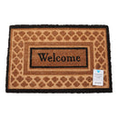 Embossed Welcome Coir Door Anti-Slip Household Mat 40 x 60cm - Exclusive Deals Ltd - Exclusive Deals