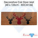 Stag Runner Coir Door Mat Rubber Backing 40 x 125cm - Exclusive Deals - Exclusive Deals