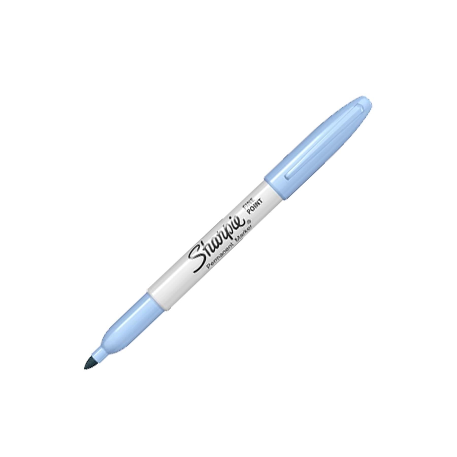 Sharpie Blue Color Sharpie Permanent Marker Blue Ice