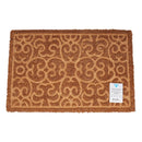 Embossed Pattern Coir Door Anti-Slip Household Mat 40 x 60cm - Exclusive Deals Ltd - Exclusive Deals