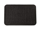 Door Mat Non-Slip Door Rug 40 x 60cm Stone Black - Exclusive Deals Ltd - Exclusive Deals