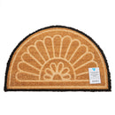 Embossed Sun Dial Coir Door Anti-Slip Household Mat 40 x 60cm - Exclusive Deals Ltd - Exclusive Deals