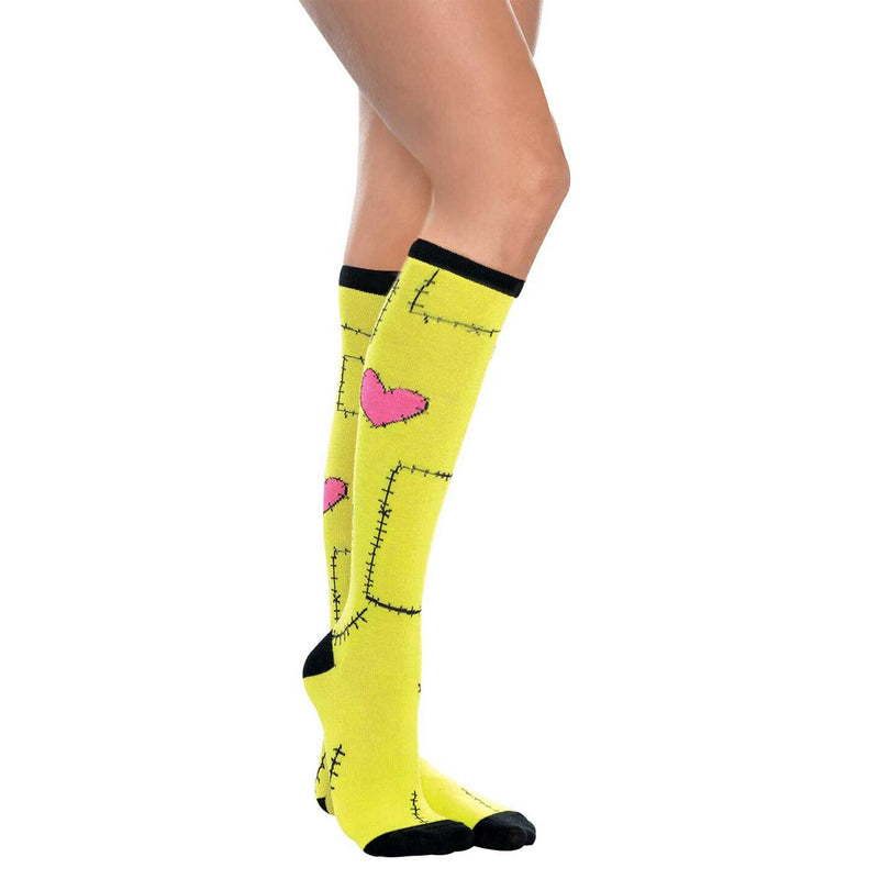 Women's Over The Knee Socks Monster Stitch [Size 6/8] - Exclusive Deals Ltd - Exclusive Deals
