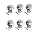 Glass Knob Ball for Door Cabinet x 6 - Exclusive Deals Ltd - Exclusive Deals