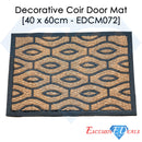Rubber Pattern 1 Coir Door Anti-Slip Household Mat 40 x 60cm - Exclusive Deals - Exclusive Deals