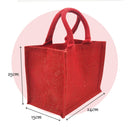 Mini Jute Bags Various Colours (H25xW24) - Exclusive Deals Ltd - Exclusive Deals