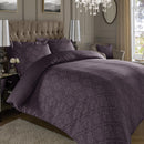 600 TC Jacquard Duvet Cover Set Oxford Pillowcases