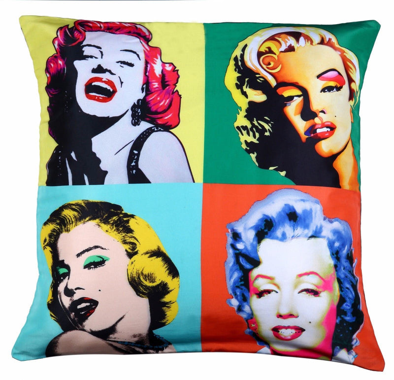 Marilyn Manroe Cushion Cover Pop Art - Exclusive Deals Ltd - Exclusive Deals