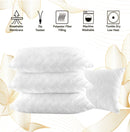 Washable Quilted Pillow Protector 4-pack - Exclusive Deals - Exclusive Deals