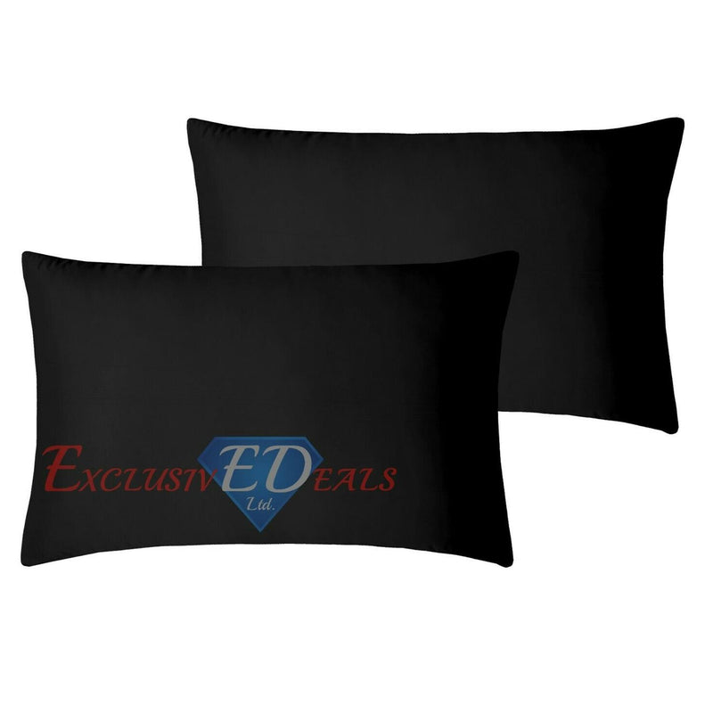 800 TC Plain Dyed Pillowcase (Oxford/HW) - Exclusive Deals Ltd - Exclusive Deals