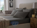 Flannelette Brushed Cotton Extra Deep Fitted Sheets Charcoal / Single - Exclusive Deals Ltd - Exclusive Deals