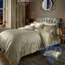 Crushed Velvet Duvet Cover Set Champagne / Single - Exclusive Deals Ltd - Exclusive Deals