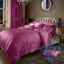 Crushed Velvet Duvet Cover Set Pink / Single - Exclusive Deals Ltd - Exclusive Deals