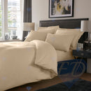 800TC Cotton Rich Duvet Cover Set Ivory / Single - Exclusive Deals Ltd - Exclusive Deals