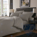 800TC Cotton Rich Duvet Cover Set Light Grey / Single - Exclusive Deals Ltd - Exclusive Deals