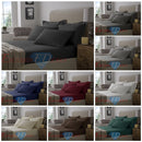 Flannelette Brushed Cotton Extra Deep Fitted Sheets - Exclusive Deals Ltd - Exclusive Deals