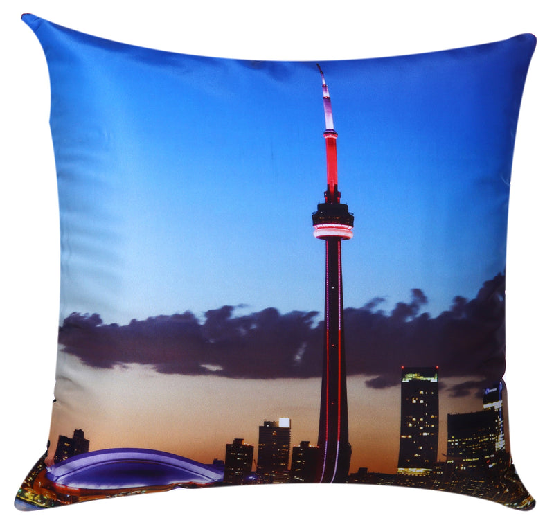Toronto City Cushion Cover Plush Velvet - Exclusive Deals Ltd - Exclusive Deals