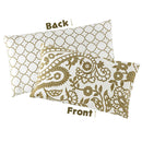 2pc Reversible Cushion Covers 30 x 50cm - Exclusive Deals - Exclusive Deals